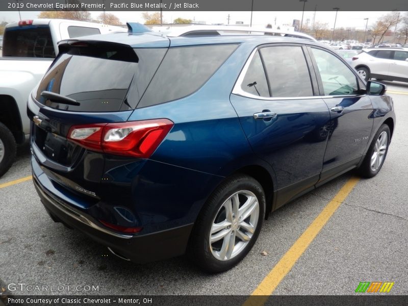 Pacific Blue Metallic / Jet Black 2019 Chevrolet Equinox Premier