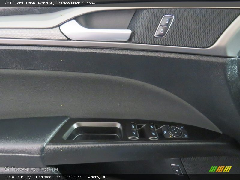 Shadow Black / Ebony 2017 Ford Fusion Hybrid SE