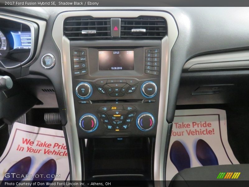 Shadow Black / Ebony 2017 Ford Fusion Hybrid SE