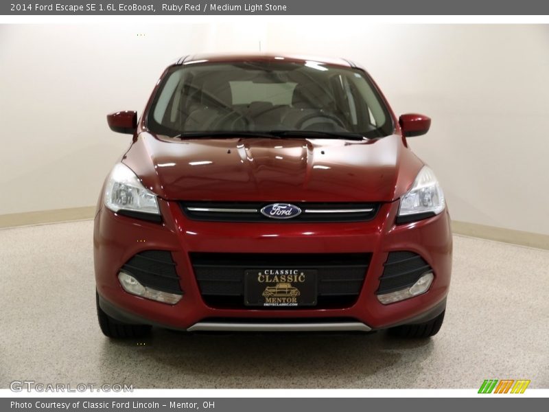 Ruby Red / Medium Light Stone 2014 Ford Escape SE 1.6L EcoBoost