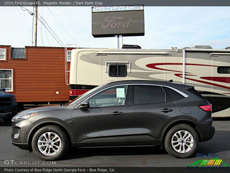 Magnetic Metallic / Dark Earth Gray 2020 Ford Escape SE