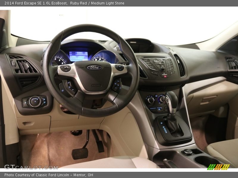 Ruby Red / Medium Light Stone 2014 Ford Escape SE 1.6L EcoBoost