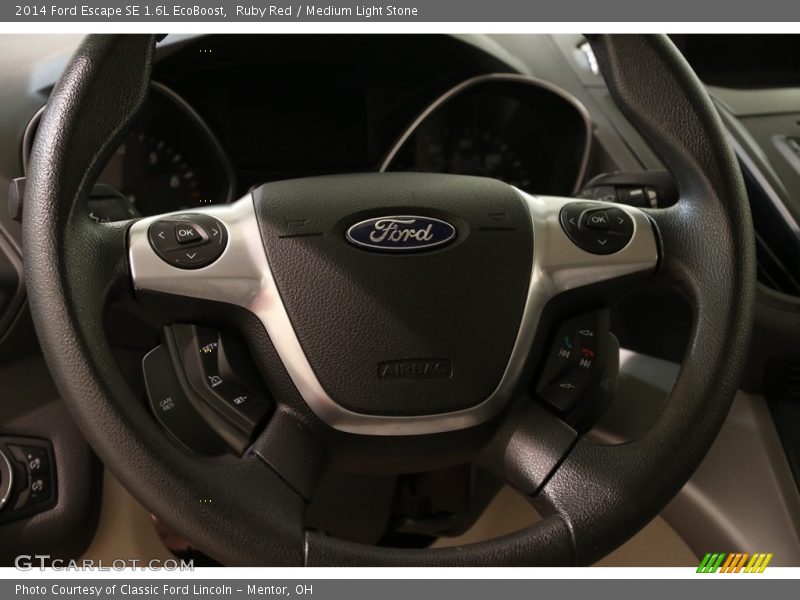 Ruby Red / Medium Light Stone 2014 Ford Escape SE 1.6L EcoBoost