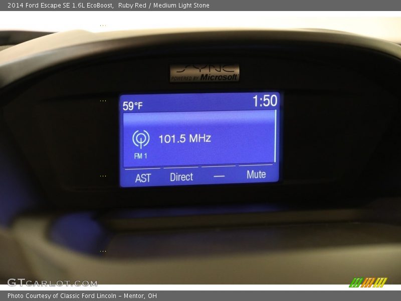 Ruby Red / Medium Light Stone 2014 Ford Escape SE 1.6L EcoBoost