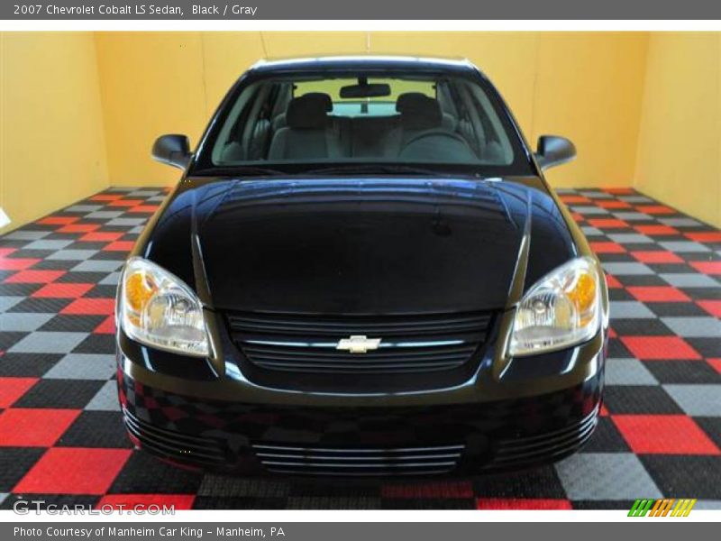 Black / Gray 2007 Chevrolet Cobalt LS Sedan