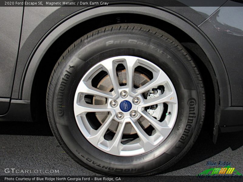 Magnetic Metallic / Dark Earth Gray 2020 Ford Escape SE