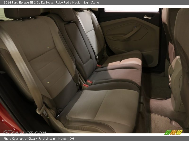Ruby Red / Medium Light Stone 2014 Ford Escape SE 1.6L EcoBoost