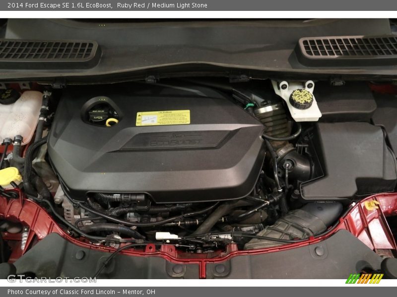 Ruby Red / Medium Light Stone 2014 Ford Escape SE 1.6L EcoBoost