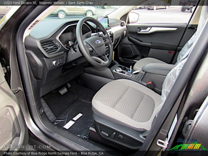 Magnetic Metallic / Dark Earth Gray 2020 Ford Escape SE