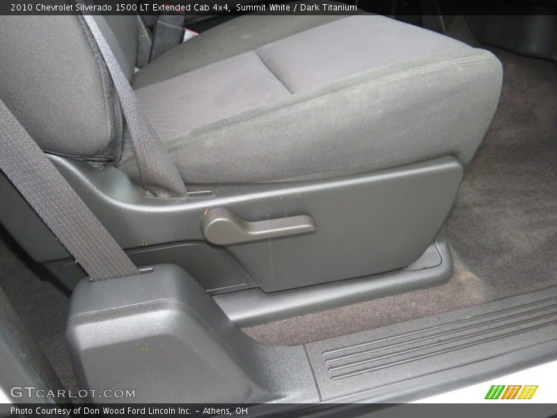 Summit White / Dark Titanium 2010 Chevrolet Silverado 1500 LT Extended Cab 4x4