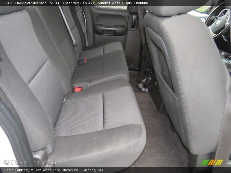 Summit White / Dark Titanium 2010 Chevrolet Silverado 1500 LT Extended Cab 4x4
