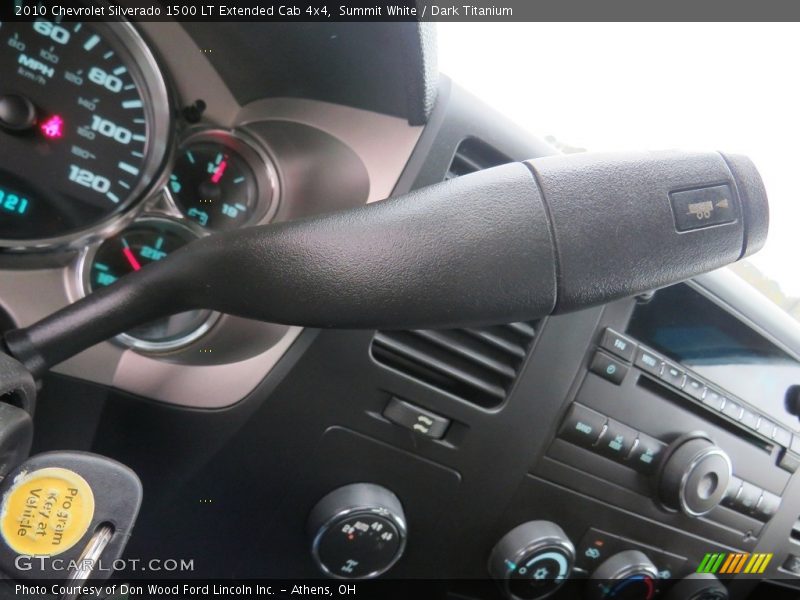 Summit White / Dark Titanium 2010 Chevrolet Silverado 1500 LT Extended Cab 4x4