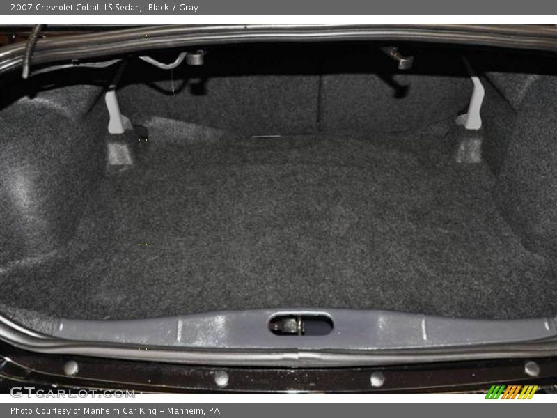 Black / Gray 2007 Chevrolet Cobalt LS Sedan
