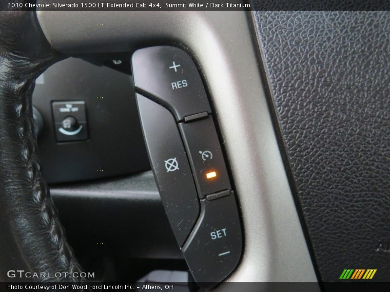 Summit White / Dark Titanium 2010 Chevrolet Silverado 1500 LT Extended Cab 4x4