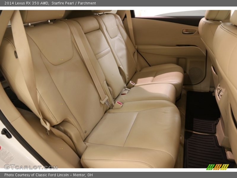Starfire Pearl / Parchment 2014 Lexus RX 350 AWD