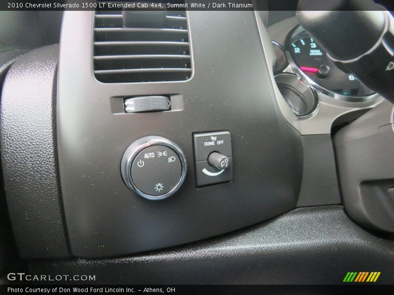 Summit White / Dark Titanium 2010 Chevrolet Silverado 1500 LT Extended Cab 4x4