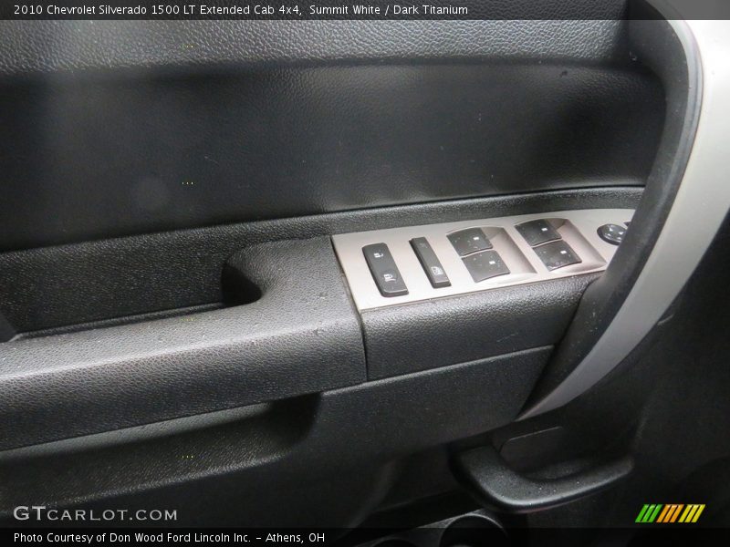 Summit White / Dark Titanium 2010 Chevrolet Silverado 1500 LT Extended Cab 4x4