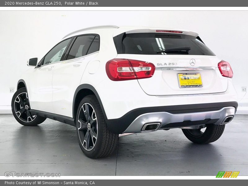 Polar White / Black 2020 Mercedes-Benz GLA 250