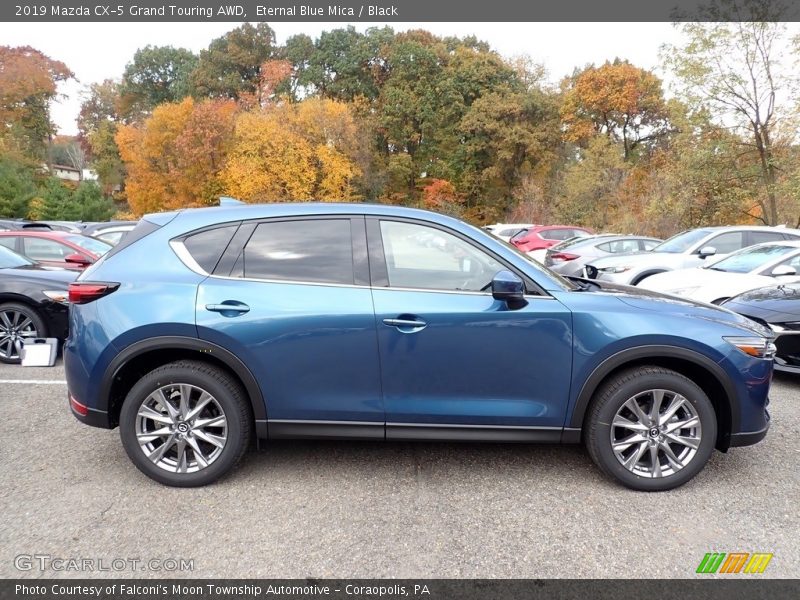 Eternal Blue Mica / Black 2019 Mazda CX-5 Grand Touring AWD