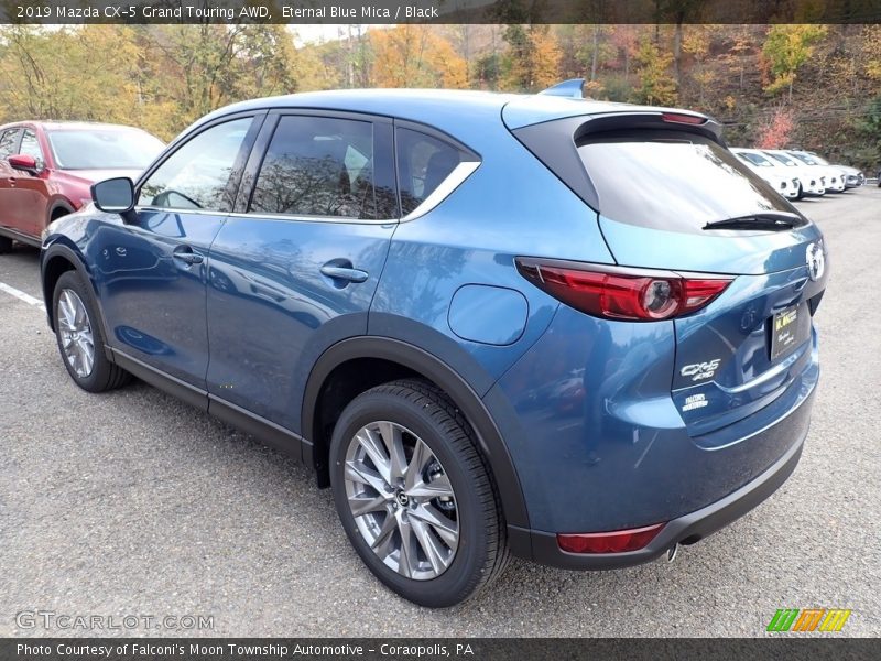 Eternal Blue Mica / Black 2019 Mazda CX-5 Grand Touring AWD