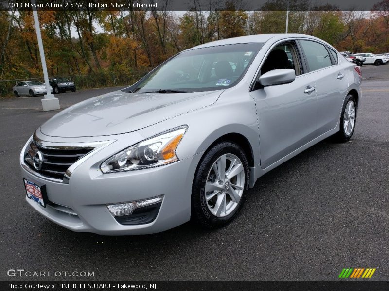 Brilliant Silver / Charcoal 2013 Nissan Altima 2.5 SV