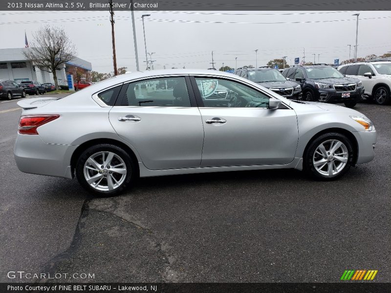 Brilliant Silver / Charcoal 2013 Nissan Altima 2.5 SV