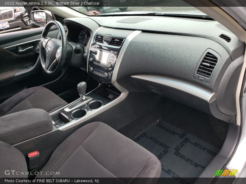 Brilliant Silver / Charcoal 2013 Nissan Altima 2.5 SV