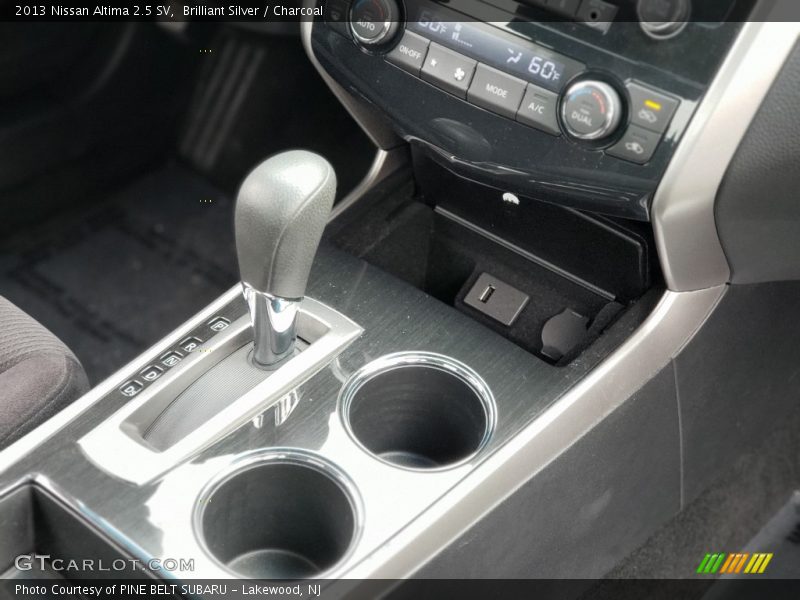 Brilliant Silver / Charcoal 2013 Nissan Altima 2.5 SV