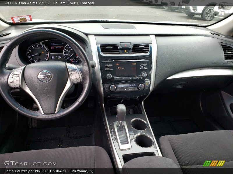 Brilliant Silver / Charcoal 2013 Nissan Altima 2.5 SV