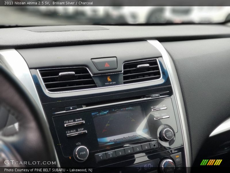 Brilliant Silver / Charcoal 2013 Nissan Altima 2.5 SV