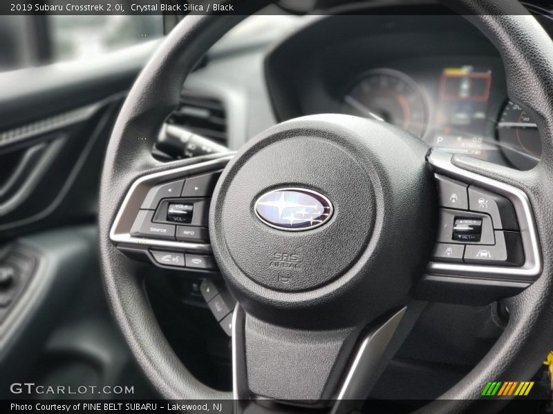 Crystal Black Silica / Black 2019 Subaru Crosstrek 2.0i