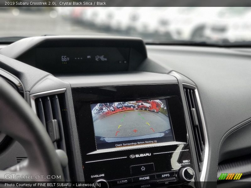 Crystal Black Silica / Black 2019 Subaru Crosstrek 2.0i