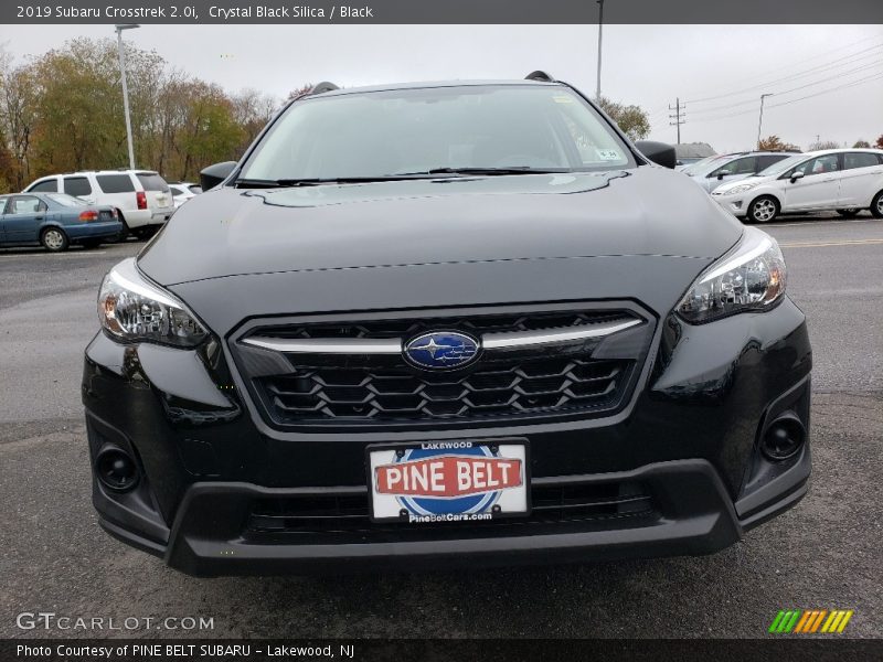 Crystal Black Silica / Black 2019 Subaru Crosstrek 2.0i