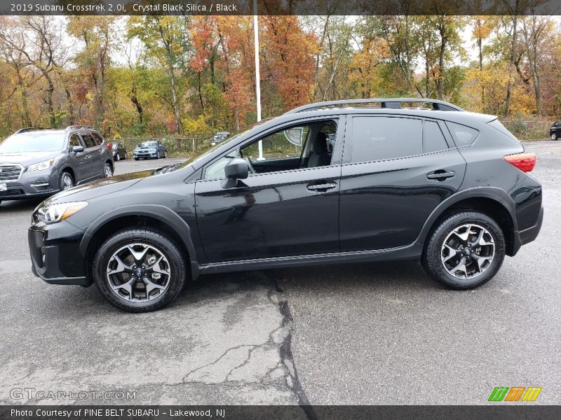 Crystal Black Silica / Black 2019 Subaru Crosstrek 2.0i