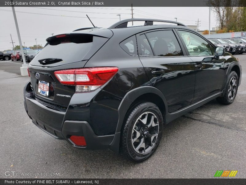 Crystal Black Silica / Black 2019 Subaru Crosstrek 2.0i