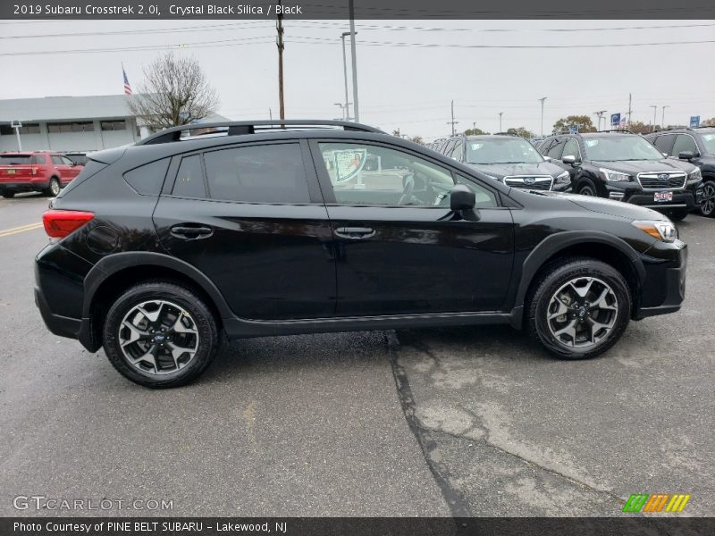 Crystal Black Silica / Black 2019 Subaru Crosstrek 2.0i