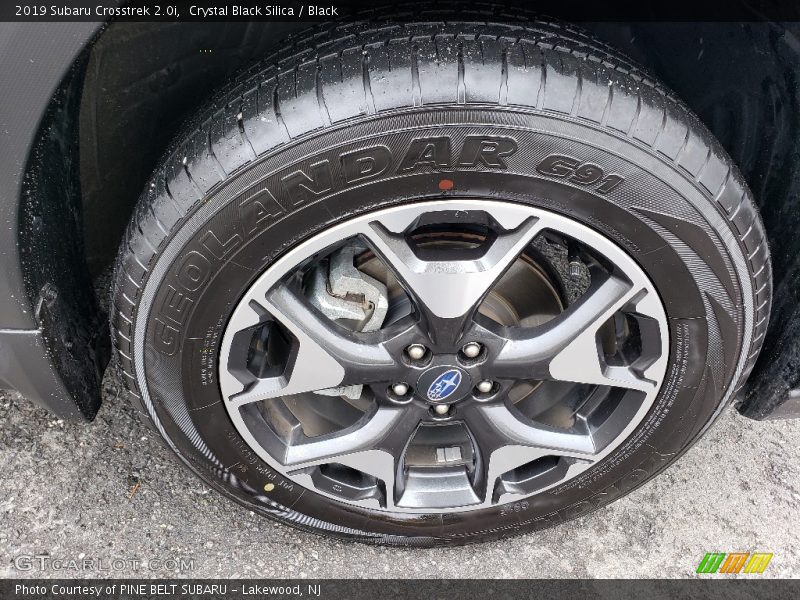 Crystal Black Silica / Black 2019 Subaru Crosstrek 2.0i
