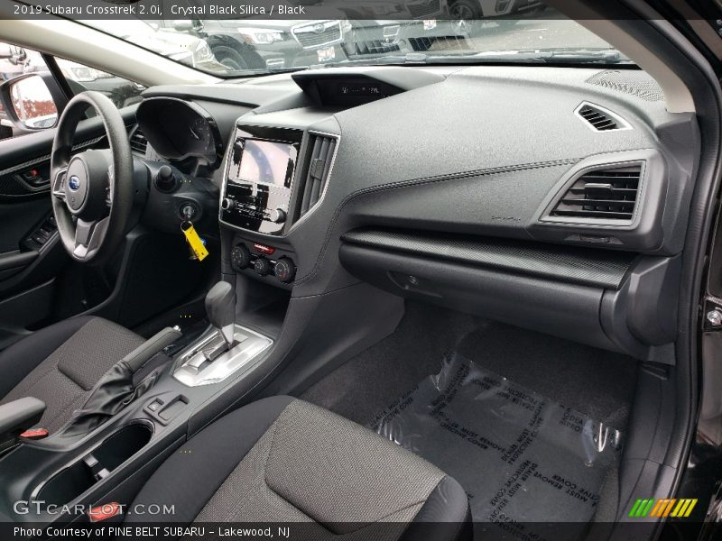 Crystal Black Silica / Black 2019 Subaru Crosstrek 2.0i