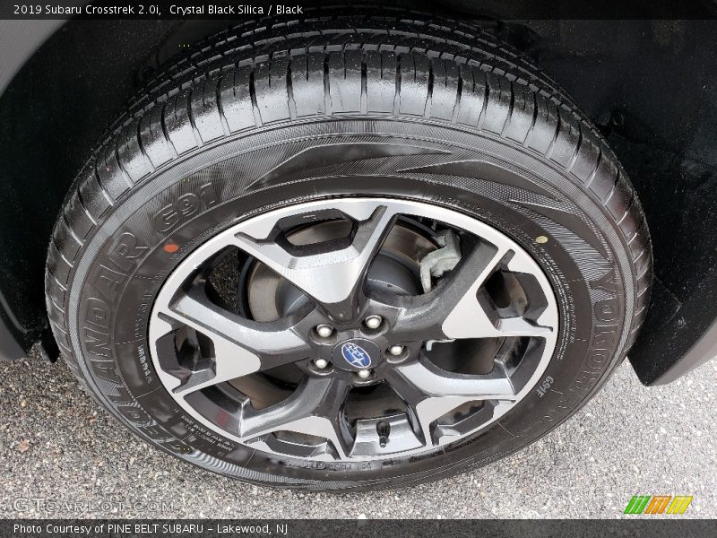 Crystal Black Silica / Black 2019 Subaru Crosstrek 2.0i
