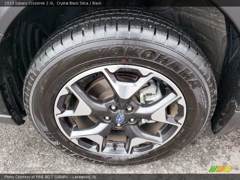 Crystal Black Silica / Black 2019 Subaru Crosstrek 2.0i