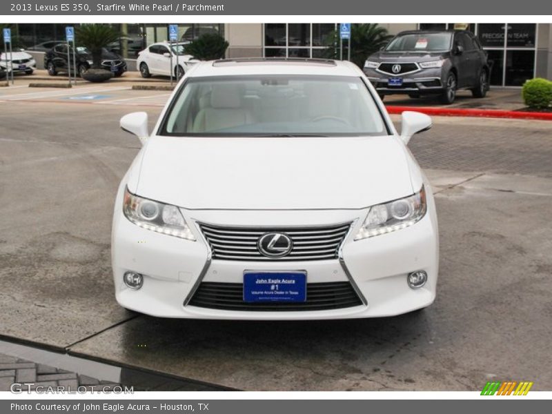 Starfire White Pearl / Parchment 2013 Lexus ES 350