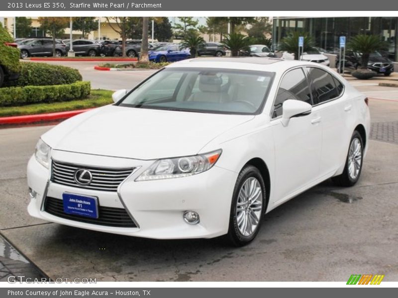 Starfire White Pearl / Parchment 2013 Lexus ES 350