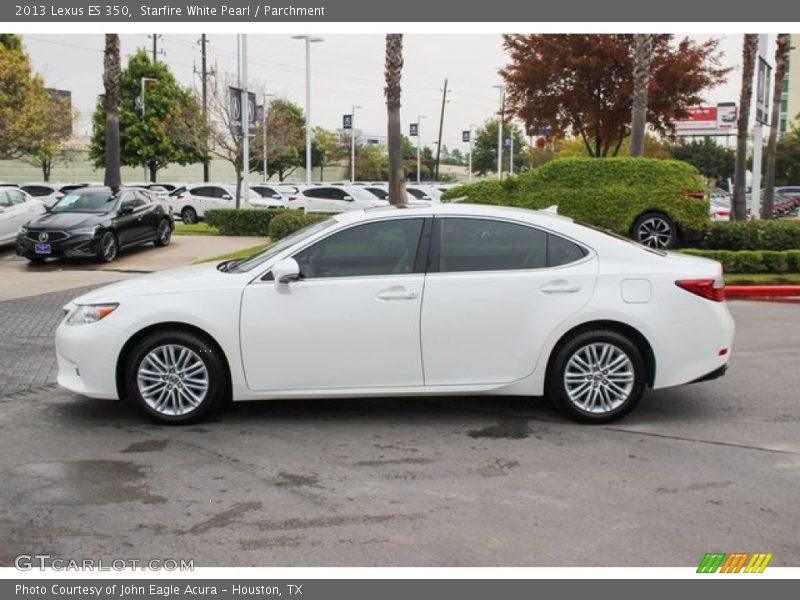 Starfire White Pearl / Parchment 2013 Lexus ES 350