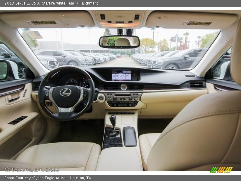 Starfire White Pearl / Parchment 2013 Lexus ES 350