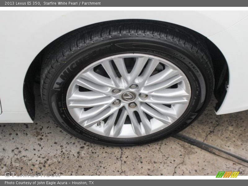 Starfire White Pearl / Parchment 2013 Lexus ES 350