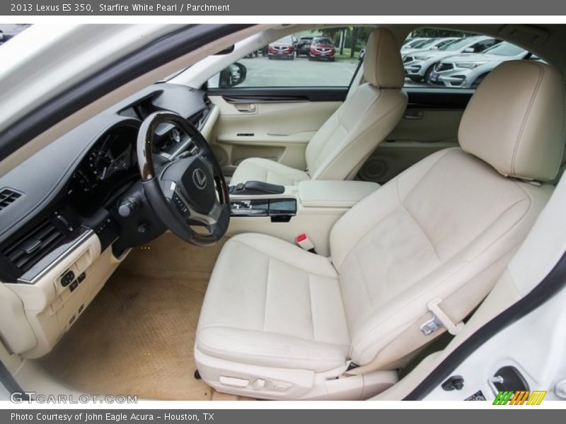 Starfire White Pearl / Parchment 2013 Lexus ES 350