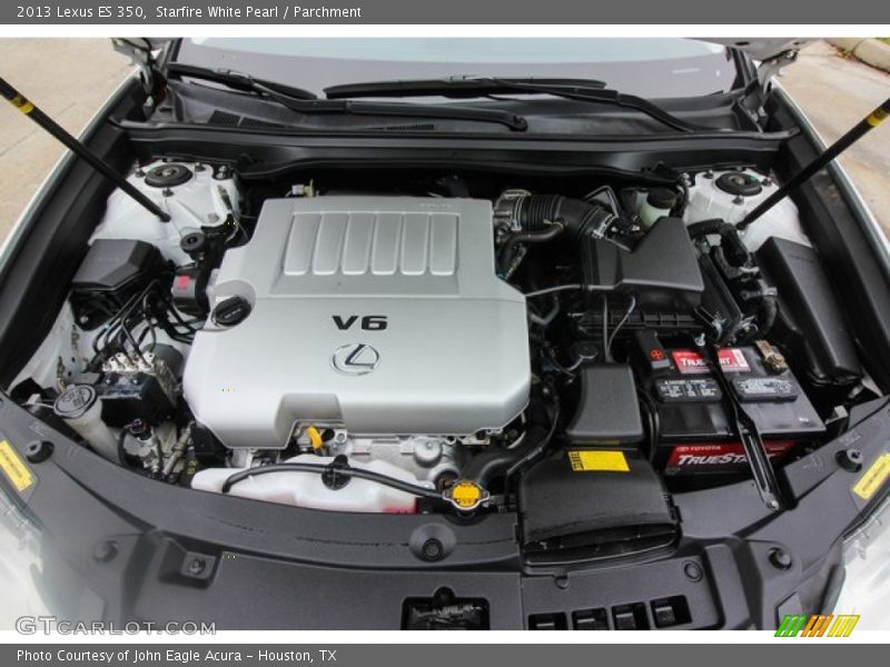 Starfire White Pearl / Parchment 2013 Lexus ES 350
