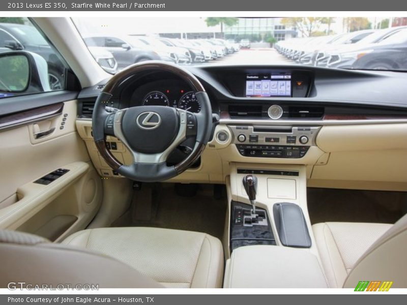 Starfire White Pearl / Parchment 2013 Lexus ES 350