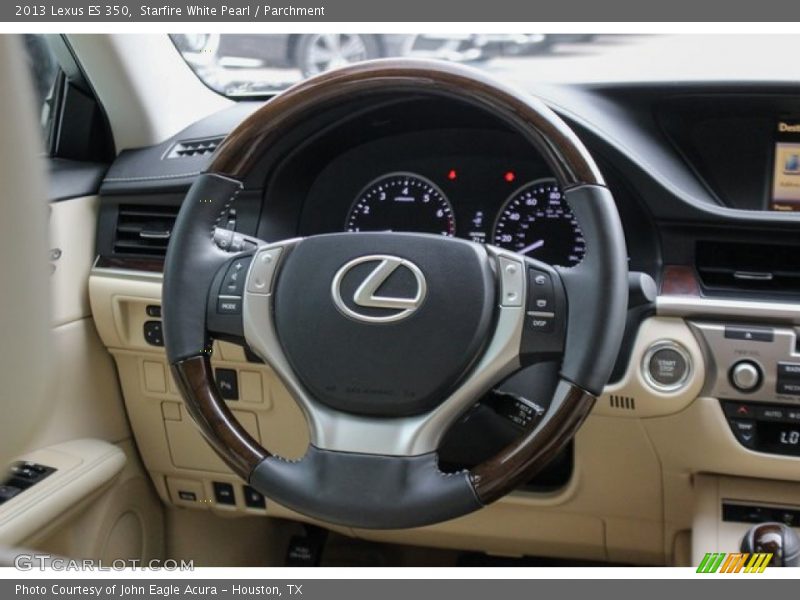Starfire White Pearl / Parchment 2013 Lexus ES 350