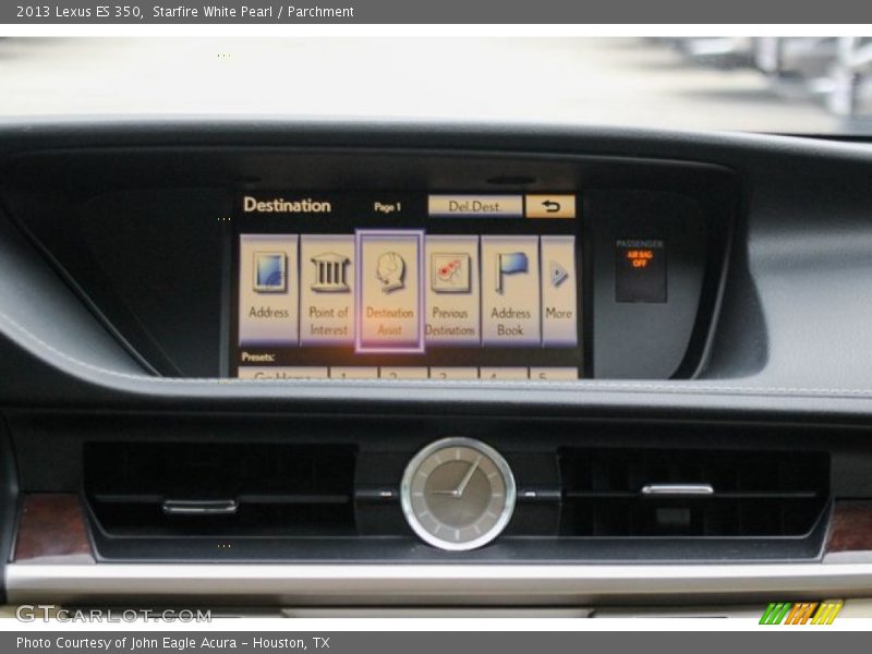 Starfire White Pearl / Parchment 2013 Lexus ES 350